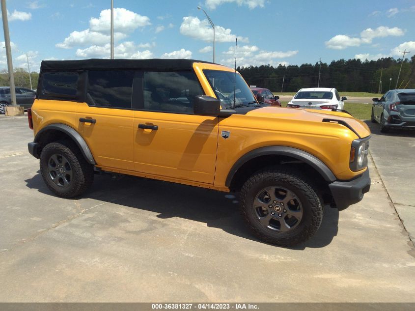 2022 FORD BRONCO BASE/BIG BEND - 1FMDE5BHXNLA93307