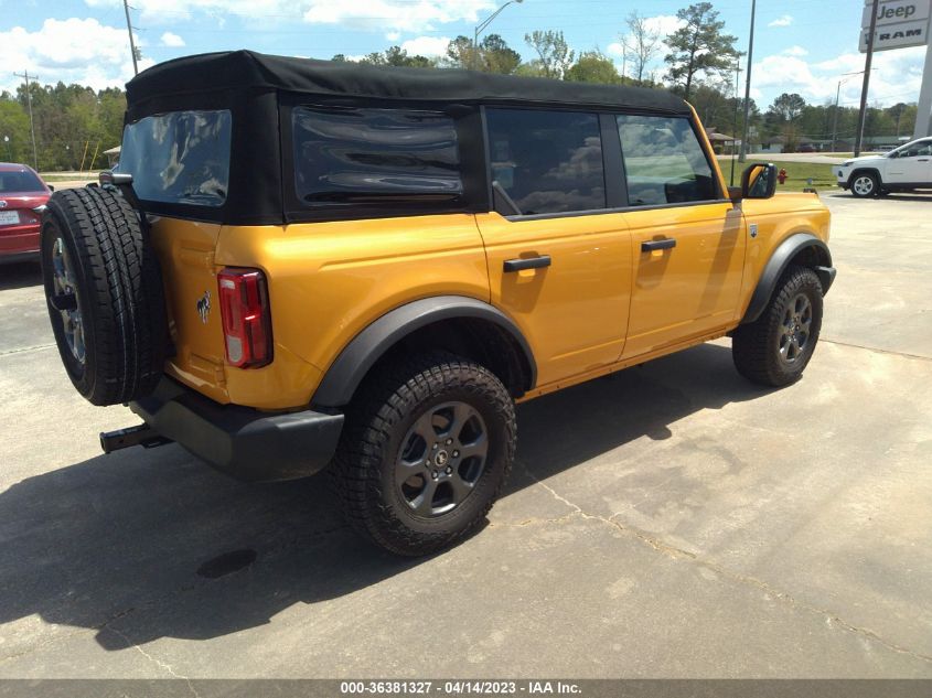2022 FORD BRONCO BASE/BIG BEND - 1FMDE5BHXNLA93307