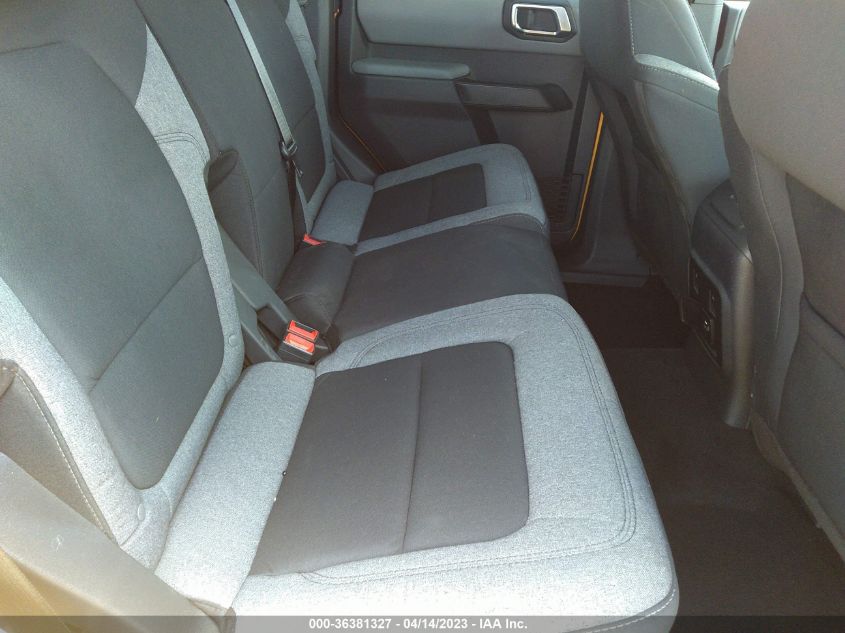 2022 FORD BRONCO BASE/BIG BEND - 1FMDE5BHXNLA93307