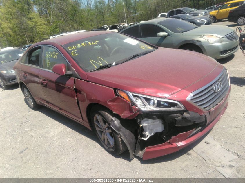 2015 HYUNDAI SONATA 2.4L SE - 5NPE24AF4FH222482