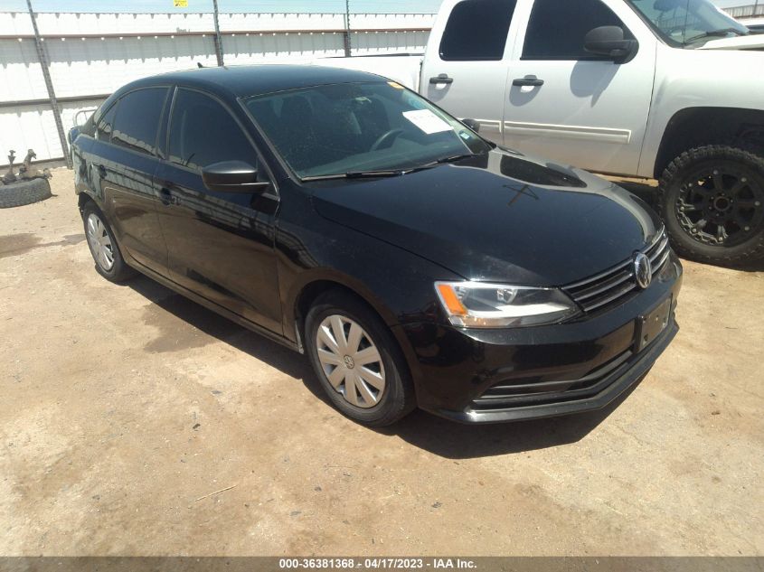 2016 VOLKSWAGEN JETTA SEDAN 1.4T S W/TECHNOLOGY - 3VW267AJ7GM341455