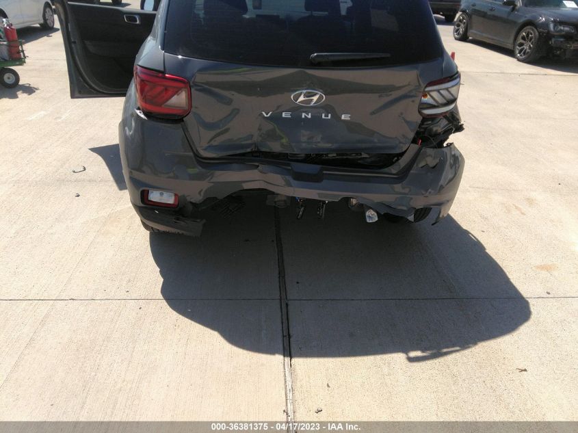 2023 HYUNDAI VENUE SEL - KMHRC8A34PU227292