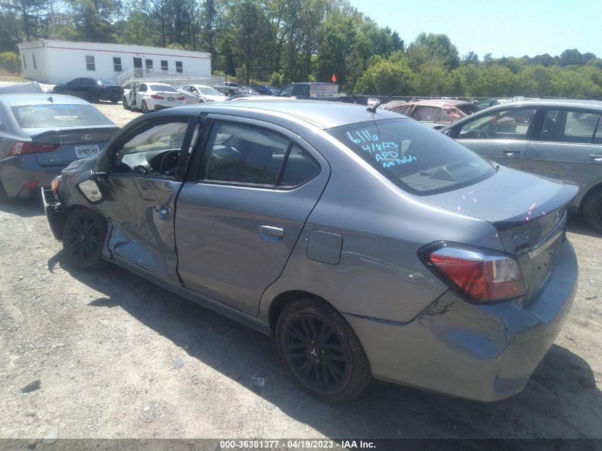 2022 MITSUBISHI MIRAGE G4 ES/LE/BLACK EDITION - ML32FUFJ7NHF04283