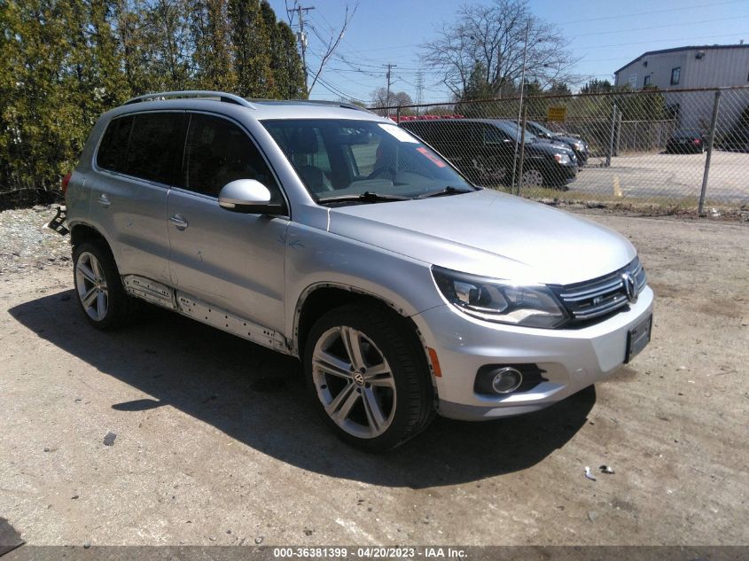 2014 VOLKSWAGEN TIGUAN R-LINE - WVGBV3AXXEW095156