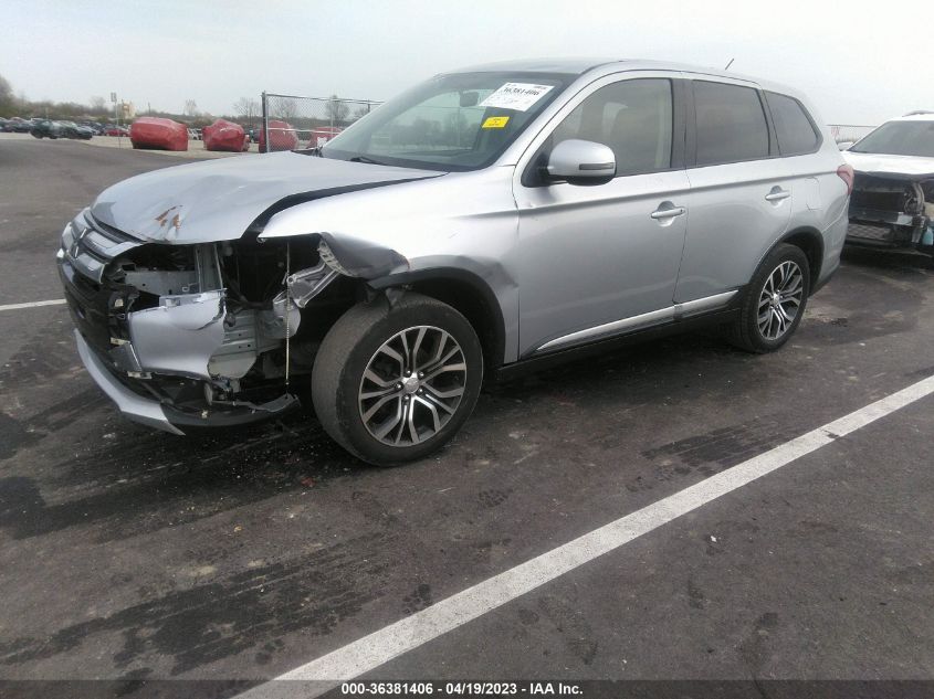 2016 MITSUBISHI OUTLANDER SE/SEL - JA4AD3A33GZ014445