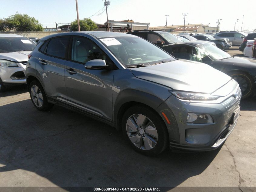 2019 HYUNDAI KONA EV LIMITED - KM8K33AG4KU052915