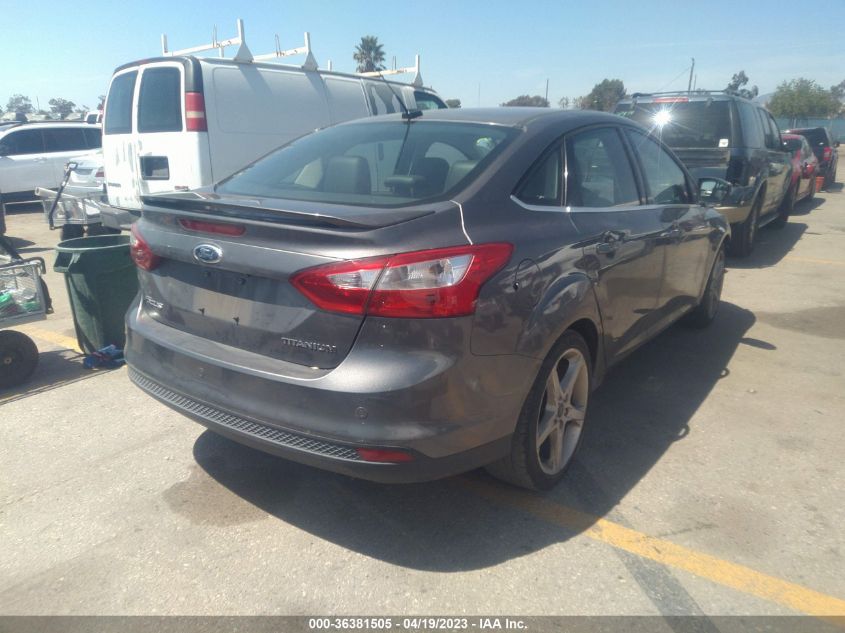 2013 FORD FOCUS TITANIUM - 1FADP3J26DL116635