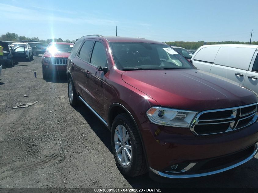 2019 DODGE DURANGO SXT PLUS - 1C4RDJAG5KC674207