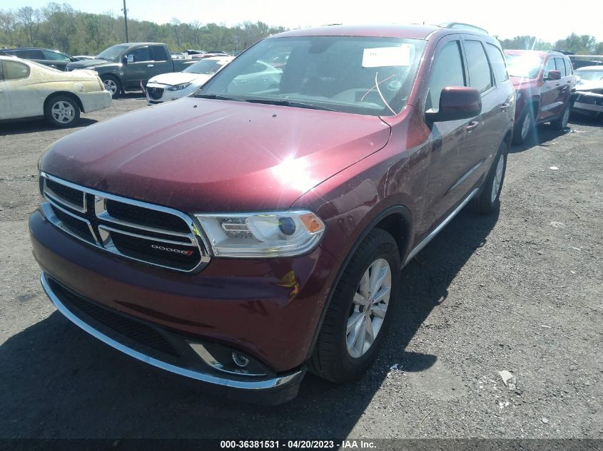 2019 DODGE DURANGO SXT PLUS - 1C4RDJAG5KC674207
