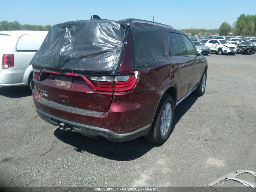 2019 DODGE DURANGO SXT PLUS - 1C4RDJAG5KC674207