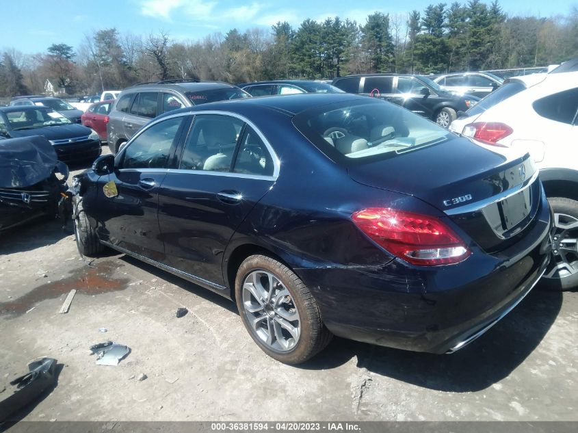 2017 MERCEDES-BENZ C-CLASS C 300 - 55SWF4KB2HU213056