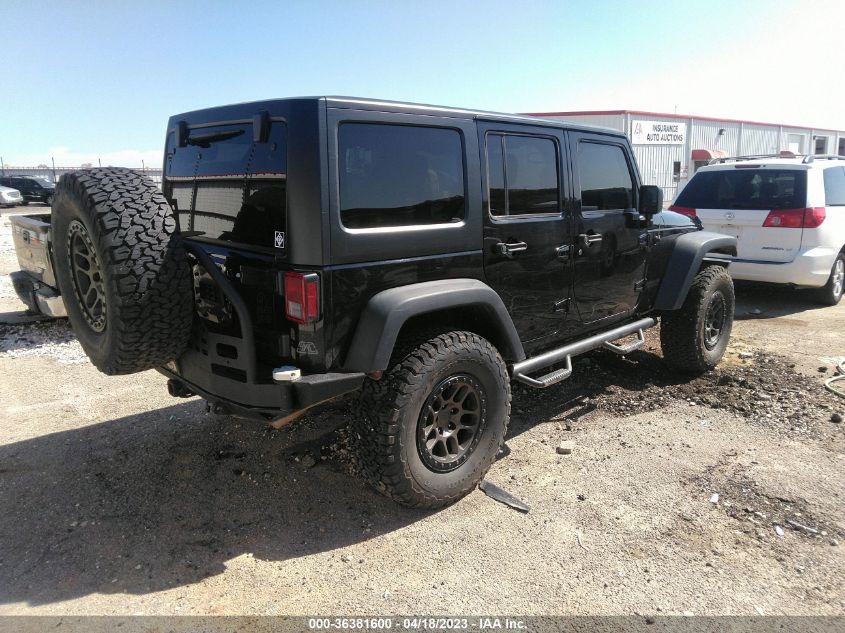 2016 JEEP WRANGLER UNLIMITED WILLYS WHEELER - 1C4BJWDG7GL343994