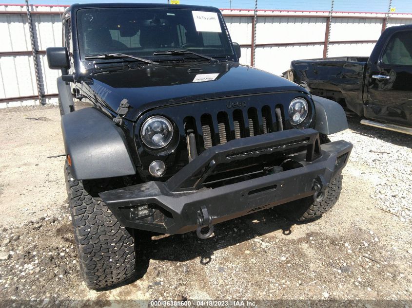 2016 JEEP WRANGLER UNLIMITED WILLYS WHEELER - 1C4BJWDG7GL343994