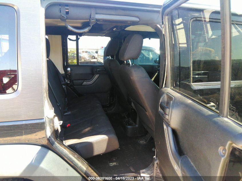 2016 JEEP WRANGLER UNLIMITED WILLYS WHEELER - 1C4BJWDG7GL343994