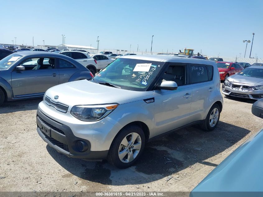 2018 KIA SOUL BASE - KNDJN2A21J7602190