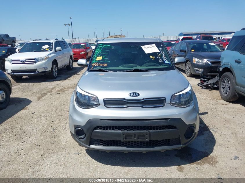 2018 KIA SOUL BASE - KNDJN2A21J7602190