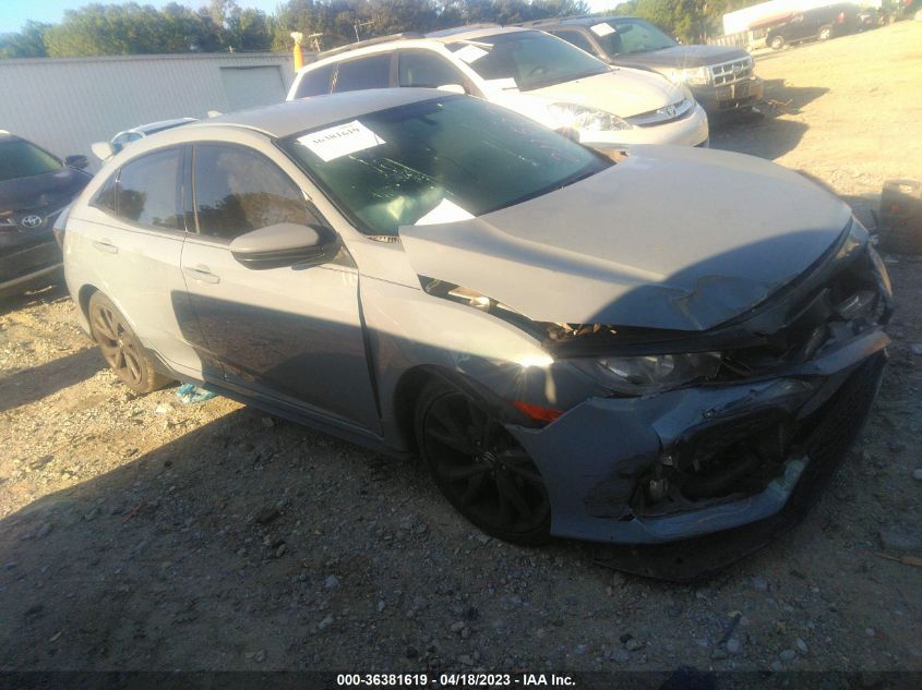 SHHFK7H48HU211527 HONDA CIVIC HATCHBACK SPORT 2017