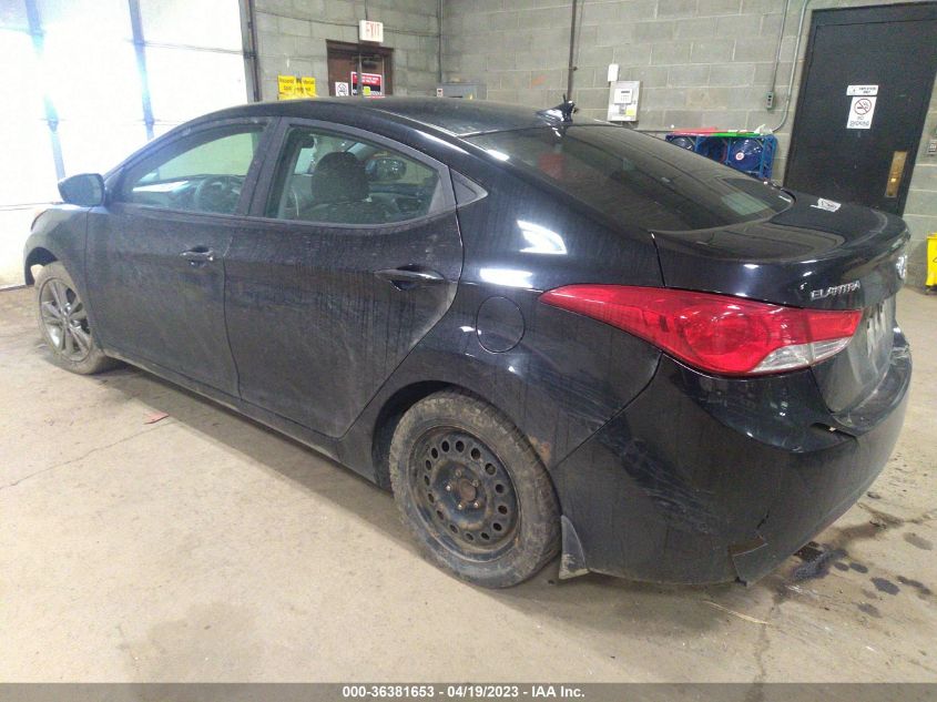 2013 HYUNDAI ELANTRA GLS - KMHDH4AE8DU541643