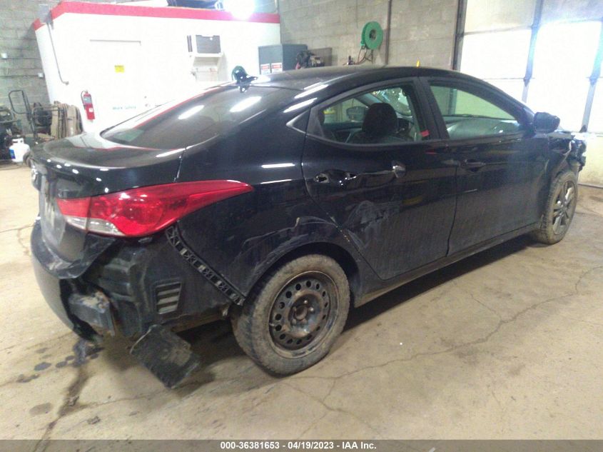 2013 HYUNDAI ELANTRA GLS - KMHDH4AE8DU541643