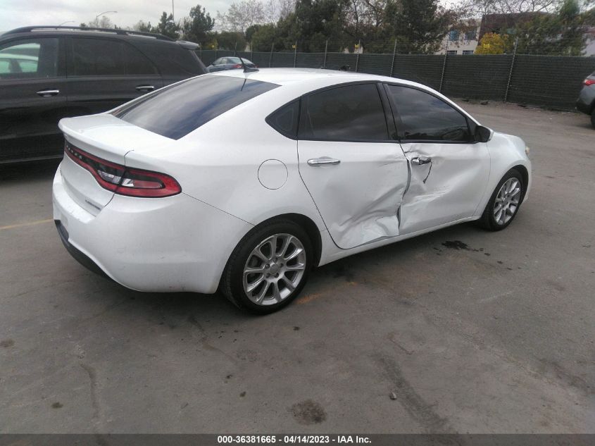 2015 DODGE DART LIMITED - 1C3CDFCB2FD299434