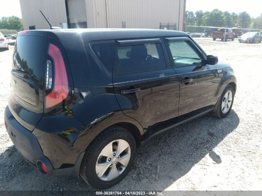 2016 KIA SOUL BASE - KNDJN2A21G7308989