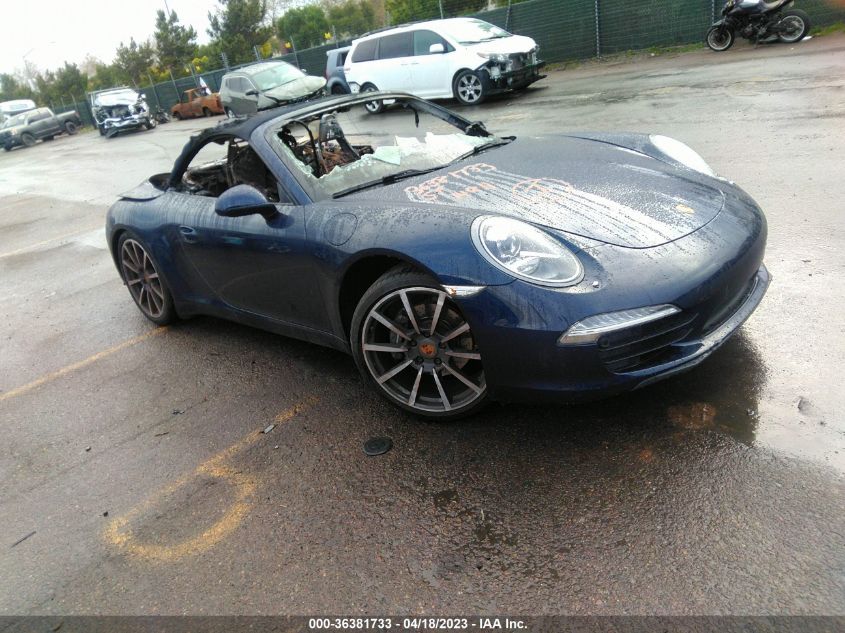 2014 PORSCHE 911 CARRERA - WP0CA2A99ES140174