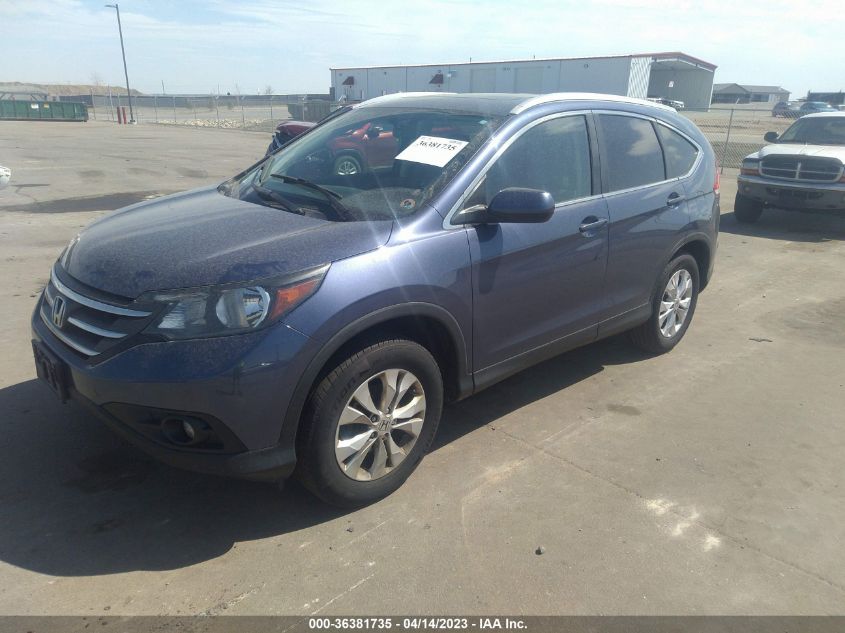 2013 HONDA CR-V EX-L - 2HKRM4H70DH684514
