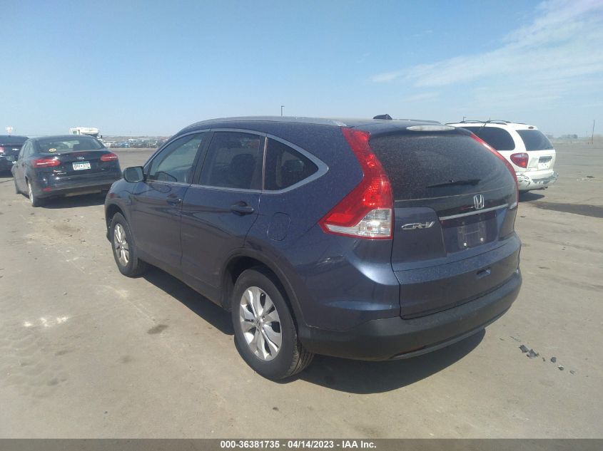 2013 HONDA CR-V EX-L - 2HKRM4H70DH684514