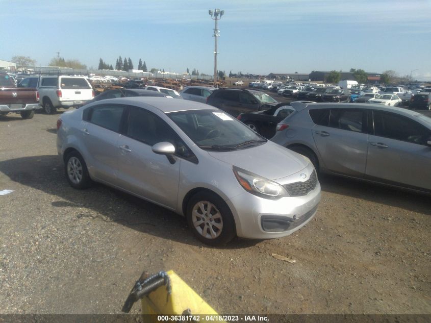 2013 KIA RIO LX - KNADM4A3XD6200003
