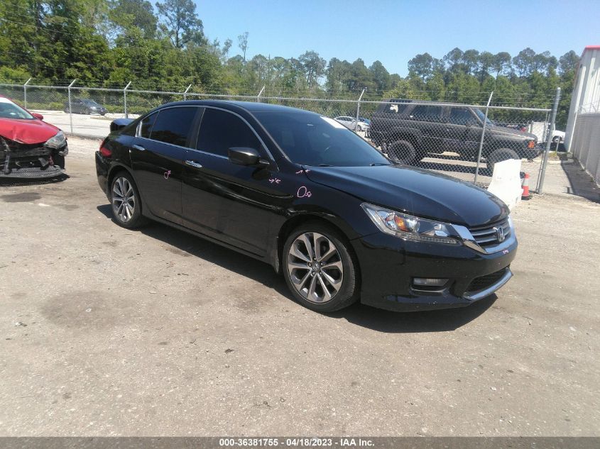 2014 HONDA ACCORD SEDAN SPORT - 1HGCR2F55EA266666