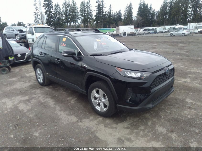 2021 TOYOTA RAV4 HYBRID LE - 4T3M6RFV6MU027969