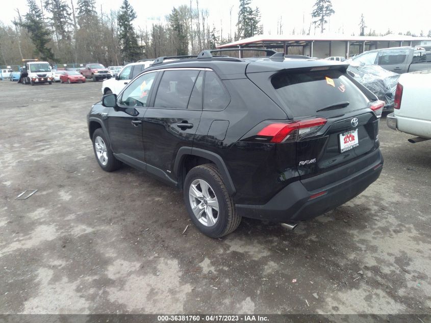 2021 TOYOTA RAV4 HYBRID LE - 4T3M6RFV6MU027969