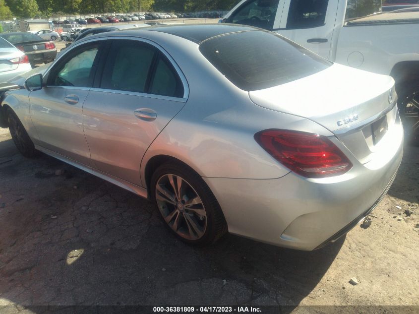 2015 MERCEDES-BENZ C-CLASS C 300 - 55SWF4KB4FU090860