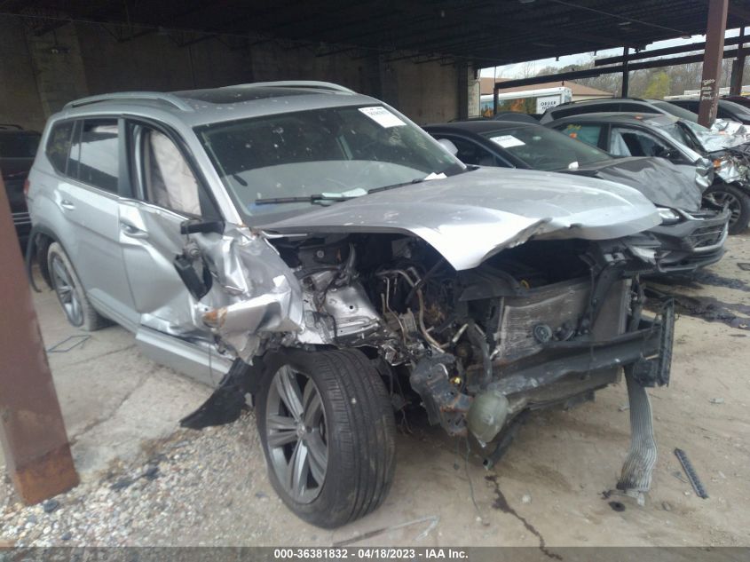 1V2RR2CA1KC572885 VOLKSWAGEN ATLAS 3.6L V6 SEL R-LINE 2019