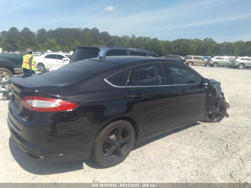 2016 FORD FUSION SE - 3FA6P0H96GR110916