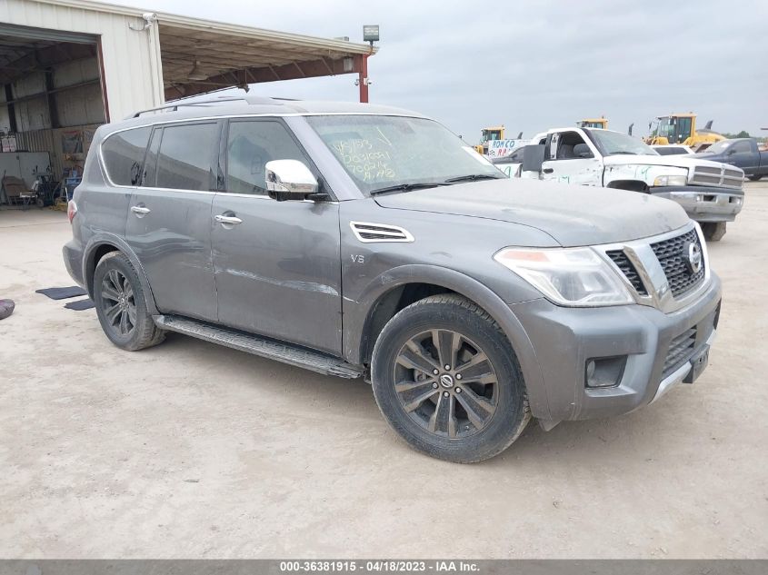 2017 NISSAN ARMADA PLATINUM - JN8AY2NEXH9700214