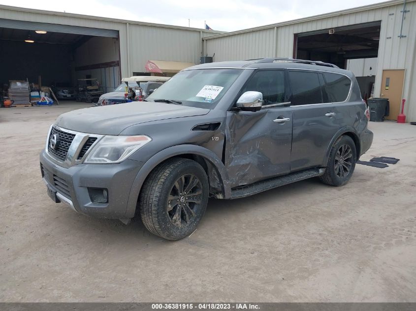 2017 NISSAN ARMADA PLATINUM - JN8AY2NEXH9700214