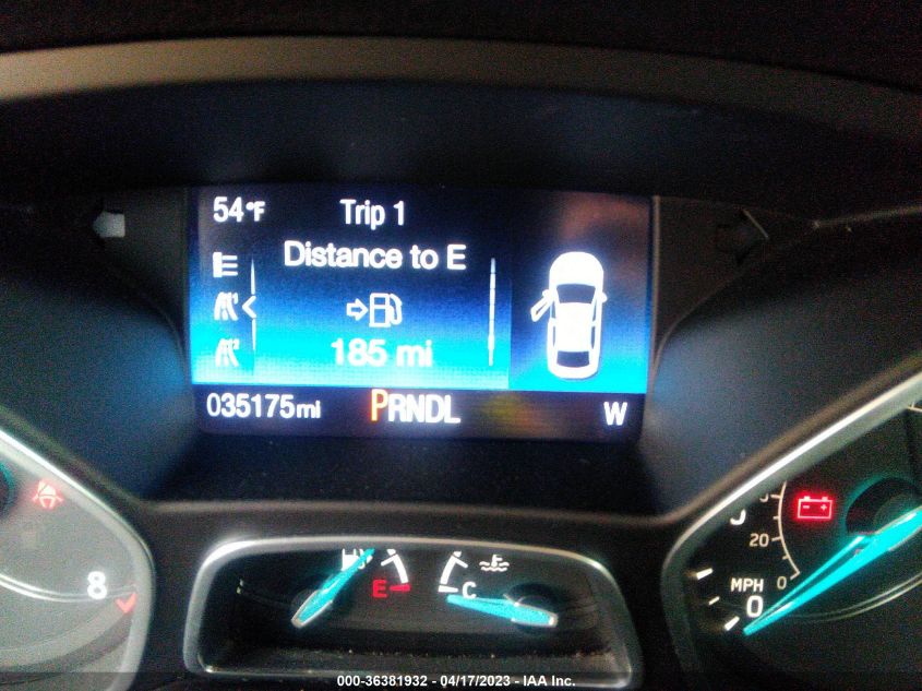 2017 FORD FOCUS SE - 1FADP3F28HL253834