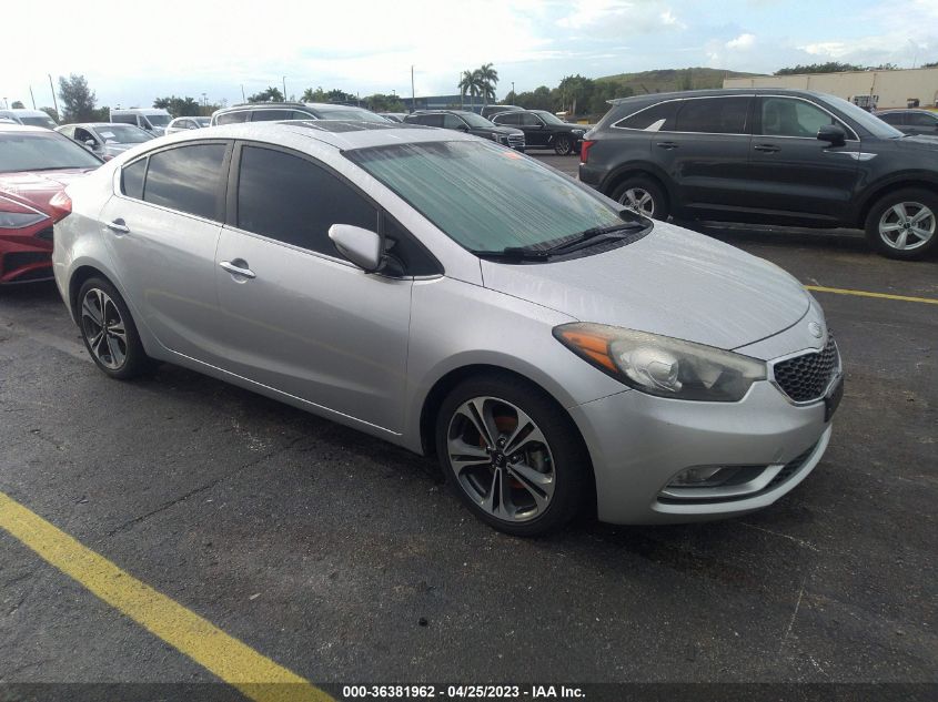 2014 KIA FORTE EX - KNAFZ4A80E5092035