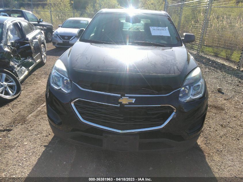 2016 CHEVROLET EQUINOX LS - 2GNALBEK3G1165869