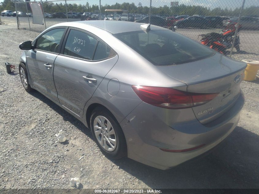 2017 HYUNDAI ELANTRA SE - 5NPD74LF6HH200965