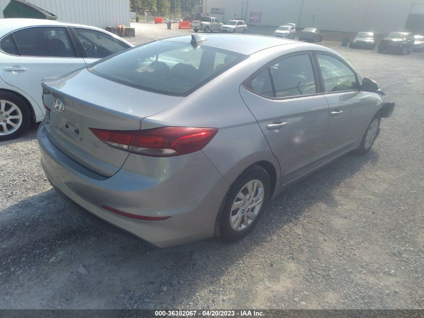 2017 HYUNDAI ELANTRA SE - 5NPD74LF6HH200965