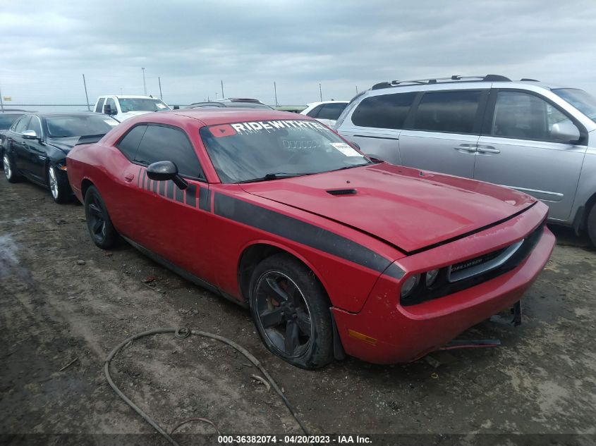2013 DODGE CHALLENGER SXT - 2C3CDYAG4DH507601