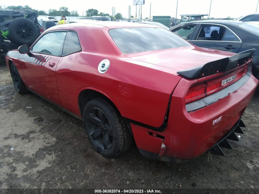 2013 DODGE CHALLENGER SXT - 2C3CDYAG4DH507601