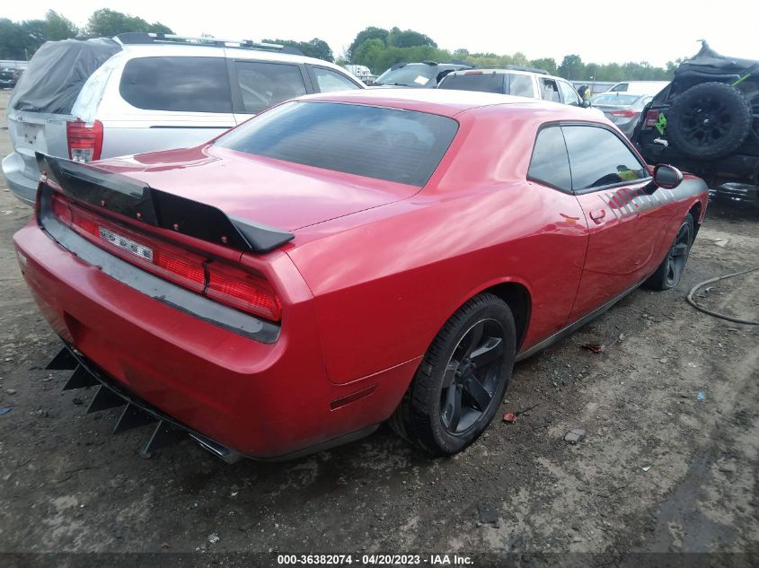 2013 DODGE CHALLENGER SXT - 2C3CDYAG4DH507601