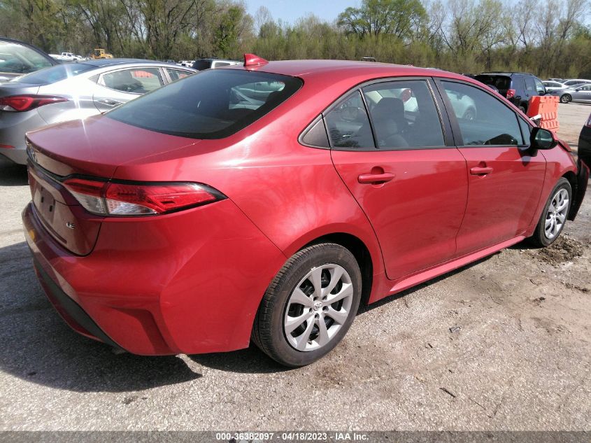 2020 TOYOTA COROLLA LE - 5YFEPRAE2LP080332