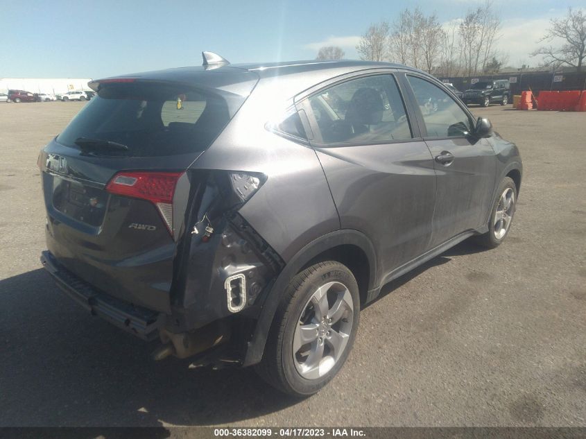 2021 HONDA HR-V LX - 3CZRU6H30MM756390