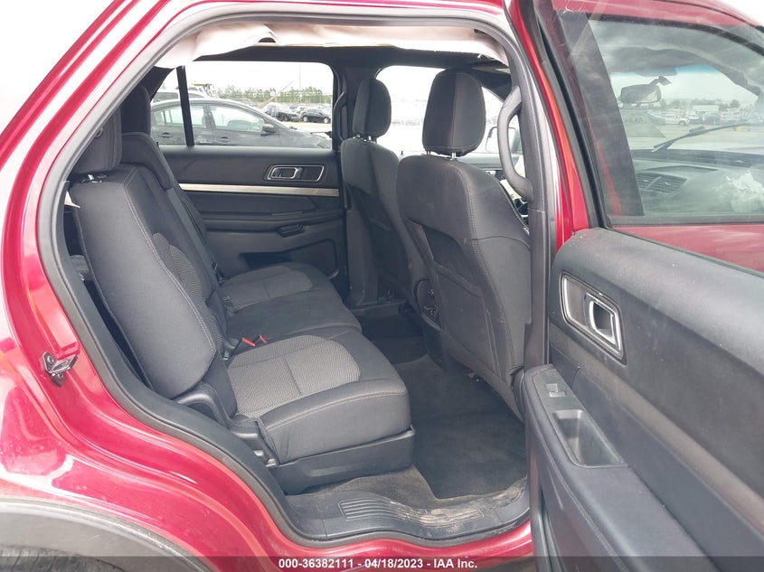 VIN 1FM5K7D86JGA88291 2018 FORD EXPLORER XLT