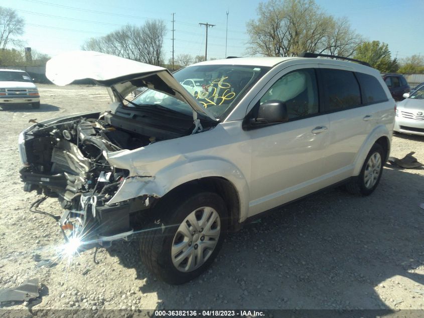 2018 DODGE JOURNEY SE - 3C4PDCAB1JT187242