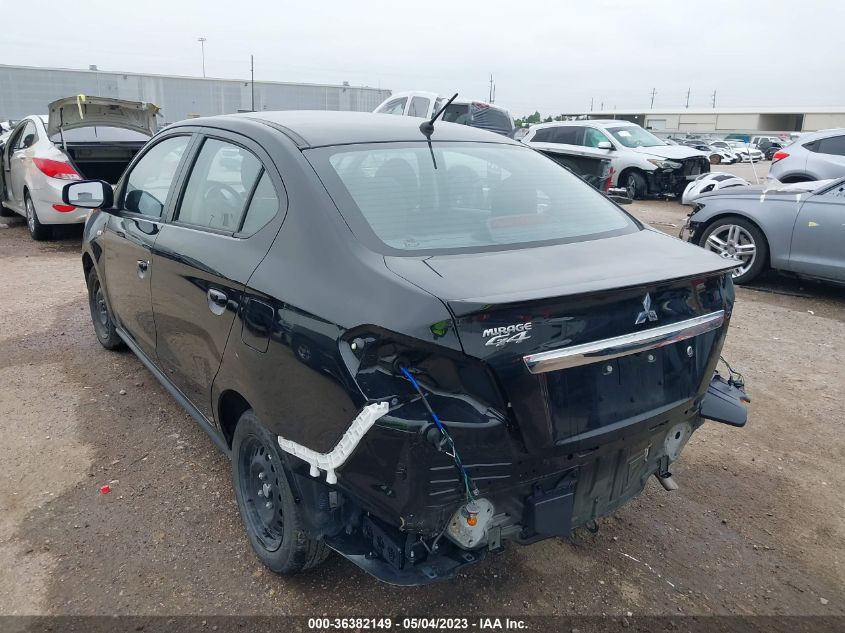 2022 MITSUBISHI MIRAGE G4 ES/LE/BLACK EDITION - ML32FUFJ2NHF01243